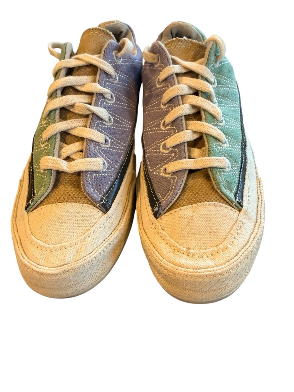 Women's Men's Converse Chuck 70 Cozy Granola Sneakers Green Lilac Size 7.5 (W) - Picture 5 of 10